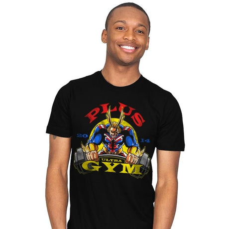 Plus Ultra Gym - Mens T-Shirts RIPT Apparel Small / Black