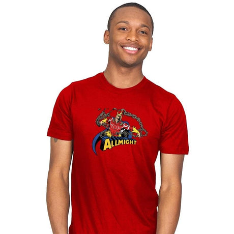 Plus Ultra! - Mens T-Shirts RIPT Apparel Small / Red