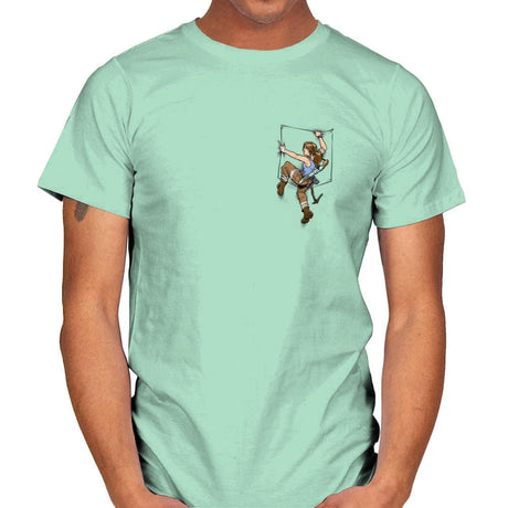 Pocket Raider Exclusive - Mens T-Shirts RIPT Apparel Small / Mint Green