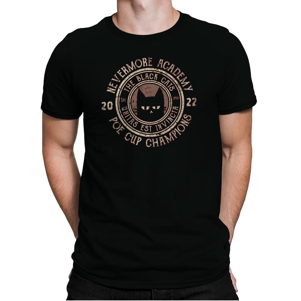 Poe Cup Champions - Mens Premium T-Shirts RIPT Apparel Small / Black
