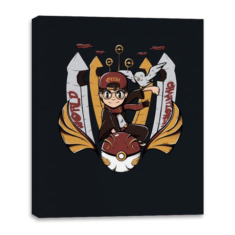 PokeQuidditch World Championship - Canvas Wraps Canvas Wraps RIPT Apparel 16x20 / Black