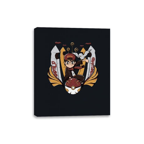 PokeQuidditch World Championship - Canvas Wraps Canvas Wraps RIPT Apparel 8x10 / Black