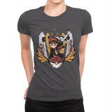 PokeQuidditch World Championship - Womens Premium T-Shirts RIPT Apparel Small / Heavy Metal