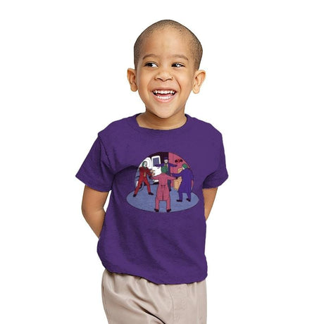 Poker of Jokers - Youth T-Shirts RIPT Apparel X-small / Purple