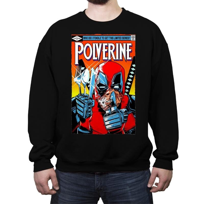 Polverine - Crew Neck Sweatshirt Crew Neck Sweatshirt RIPT Apparel