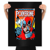 Polverine - Prints Posters RIPT Apparel 18x24 / Black