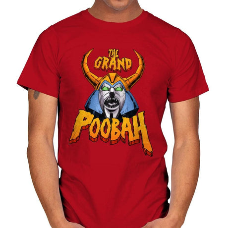 Poobah - Mens T-Shirts RIPT Apparel Small / Red