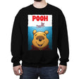 Poohws - Crew Neck Sweatshirt Crew Neck Sweatshirt RIPT Apparel Small / Black
