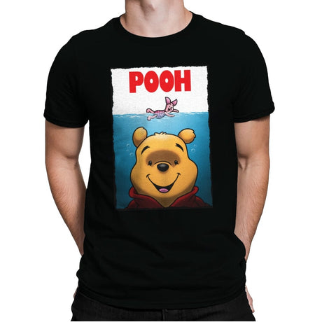 Poohws - Mens Premium T-Shirts RIPT Apparel Small / Black
