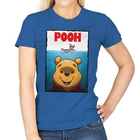 Poohws - Womens T-Shirts RIPT Apparel Small / Royal