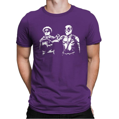 Pool Fiction - Best Seller - Mens Premium T-Shirts RIPT Apparel Small / Purple Rush