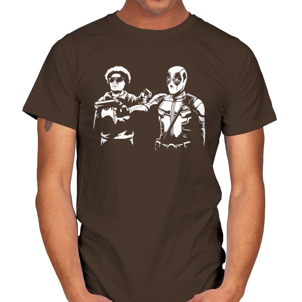 Pool Fiction - Best Seller - Mens T-Shirts RIPT Apparel Small / Dark Chocolate