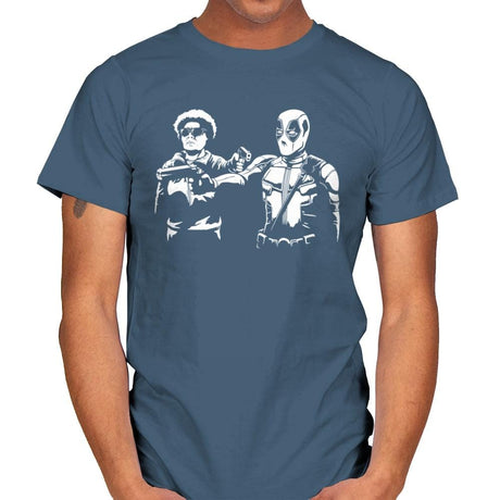 Pool Fiction - Best Seller - Mens T-Shirts RIPT Apparel Small / Indigo Blue