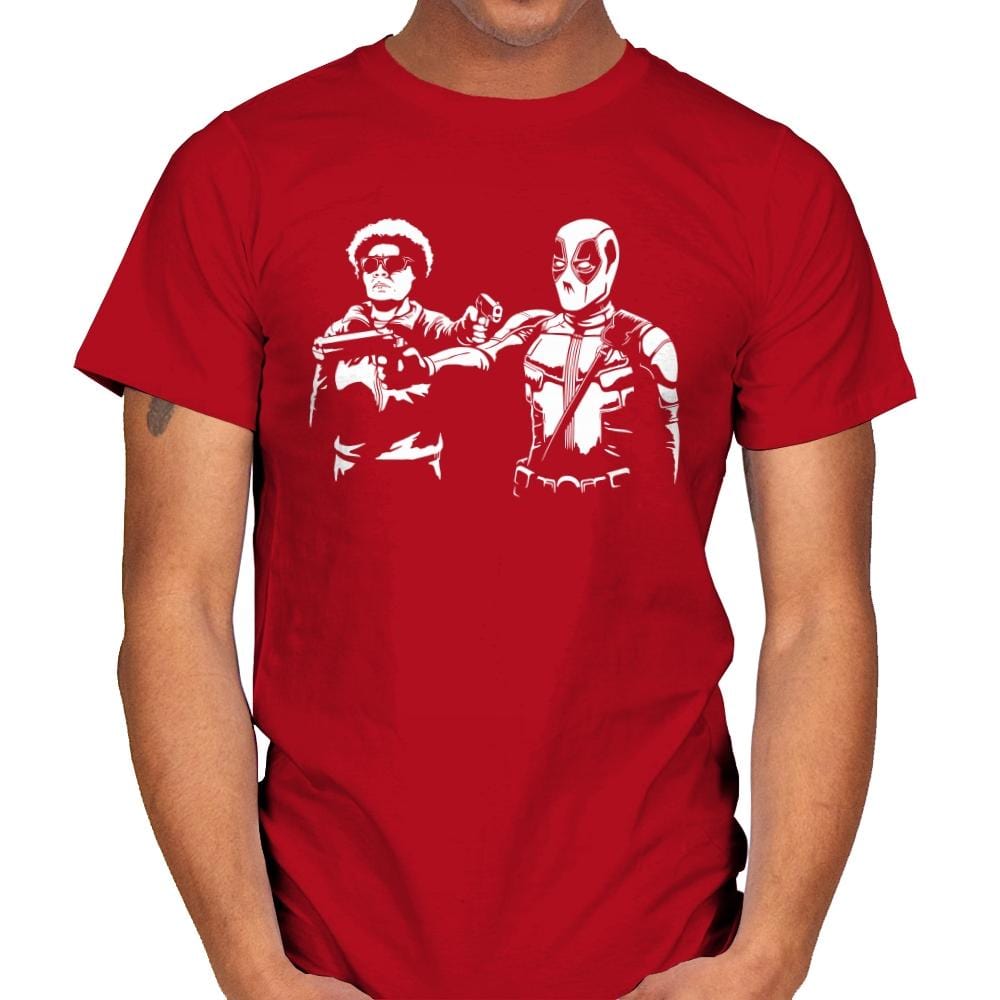 Pool Fiction - Best Seller - Mens T-Shirts RIPT Apparel Small / Red