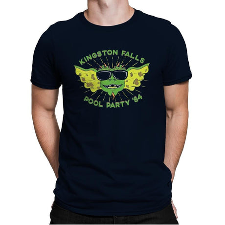 Pool Party '84 - Mens Premium T-Shirts RIPT Apparel Small / Midnight Navy