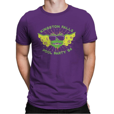 Pool Party '84 - Mens Premium T-Shirts RIPT Apparel Small / Purple Rush