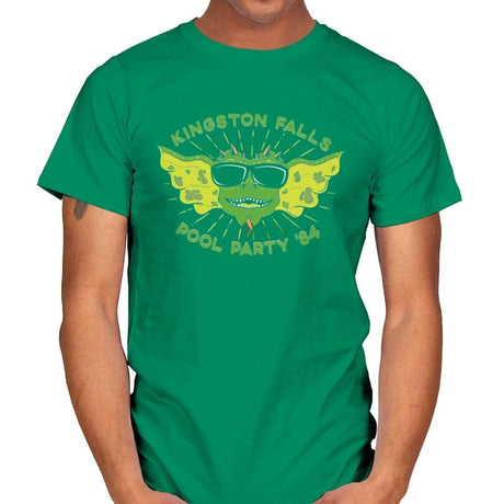 Pool Party '84 - Mens T-Shirts RIPT Apparel Small / Kelly Green