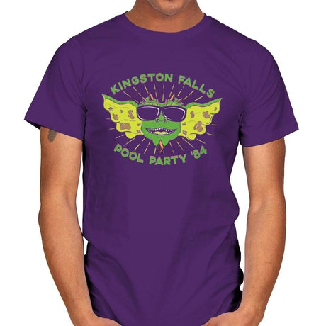 Pool Party '84 - Mens T-Shirts RIPT Apparel Small / Purple
