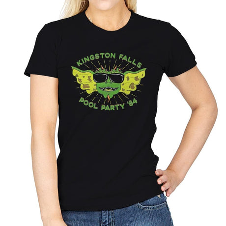 Pool Party '84 - Womens T-Shirts RIPT Apparel Small / Black