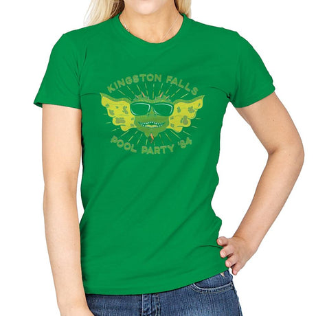 Pool Party '84 - Womens T-Shirts RIPT Apparel Small / Irish Green