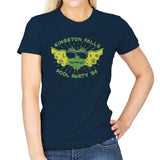 Pool Party '84 - Womens T-Shirts RIPT Apparel Small / Navy