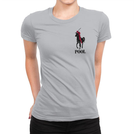 Pool R.L. - Raffitees - Womens Premium T-Shirts RIPT Apparel Small / Heather Grey