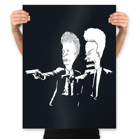 Poop Fiction - Prints Posters RIPT Apparel 18x24 / Black