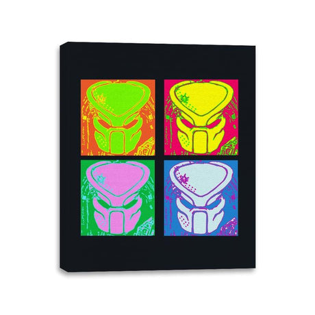 Pop Art Hunter 87 - Canvas Wraps Canvas Wraps RIPT Apparel 11x14 / Black