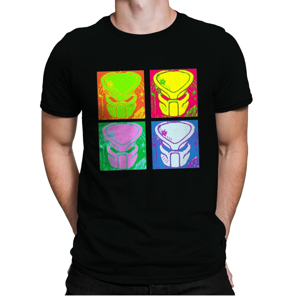 Pop Art Hunter 87 - Mens Premium T-Shirts RIPT Apparel Small / Black