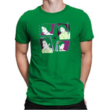 Pop Art Princess Exclusive - Mens Premium T-Shirts RIPT Apparel Small / Kelly Green
