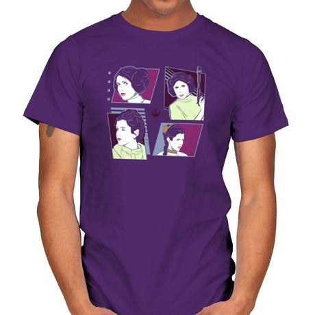 Pop Art Princess Exclusive - Mens T-Shirts RIPT Apparel Small / Purple