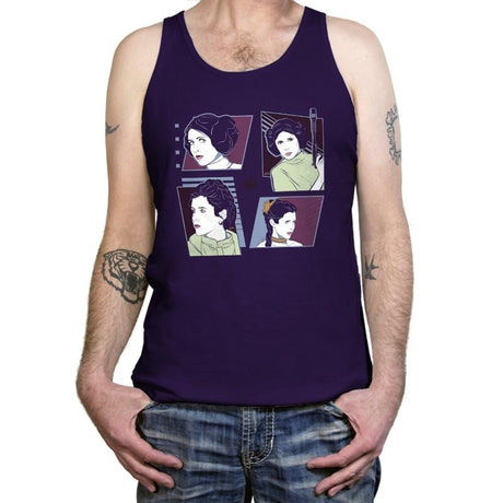 Pop Art Princess Exclusive - Tanktop Tanktop RIPT Apparel X-Small / Team Purple