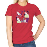 Pop Art Princess Exclusive - Womens T-Shirts RIPT Apparel Small / Red