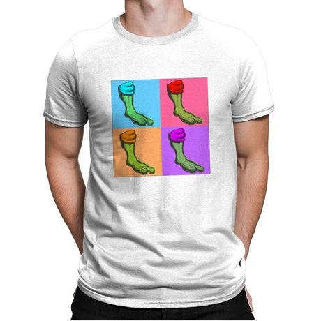 Pop-Art Turtles - Mens Premium T-Shirts RIPT Apparel Small / White