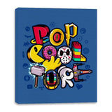 Pop COOLture - Canvas Wraps Canvas Wraps RIPT Apparel 16x20 / Royal