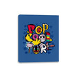 Pop COOLture - Canvas Wraps Canvas Wraps RIPT Apparel 8x10 / Royal
