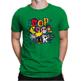 Pop COOLture - Mens Premium T-Shirts RIPT Apparel Small / Kelly