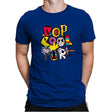 Pop COOLture - Mens Premium T-Shirts RIPT Apparel Small / Royal