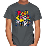 Pop COOLture - Mens T-Shirts RIPT Apparel Small / Charcoal