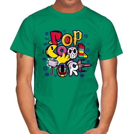 Pop COOLture - Mens T-Shirts RIPT Apparel Small / Kelly