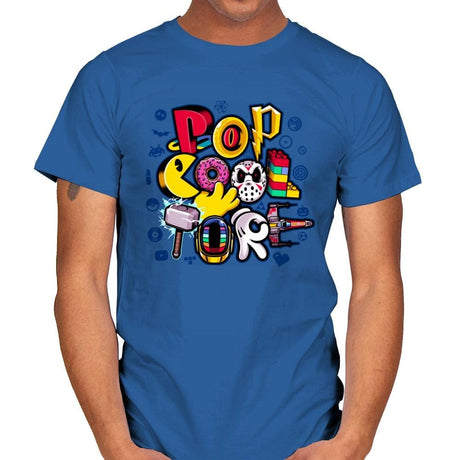 Pop COOLture - Mens T-Shirts RIPT Apparel Small / Royal