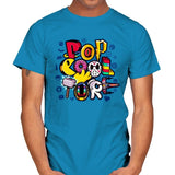 Pop COOLture - Mens T-Shirts RIPT Apparel Small / Sapphire