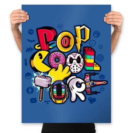 Pop COOLture - Prints Posters RIPT Apparel 18x24 / Royal