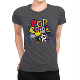 Pop COOLture - Womens Premium T-Shirts RIPT Apparel Small / Heavy Metal
