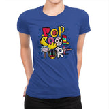 Pop COOLture - Womens Premium T-Shirts RIPT Apparel Small / Royal