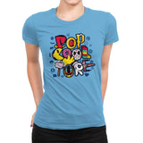 Pop COOLture - Womens Premium T-Shirts RIPT Apparel Small / Turquoise