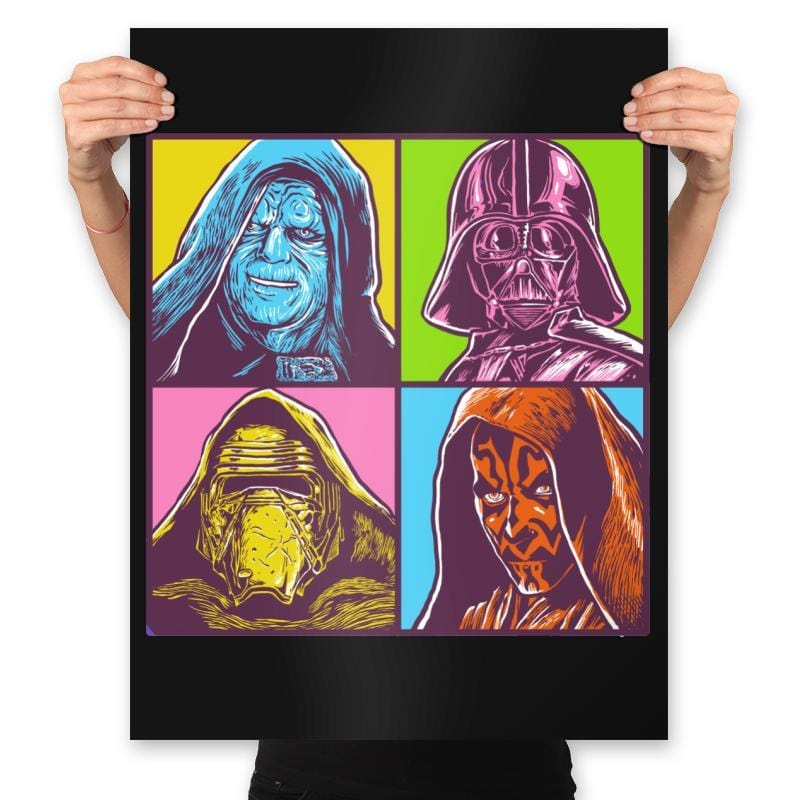 Pop Drama of Galaxy - Prints Posters RIPT Apparel 18x24 / Black