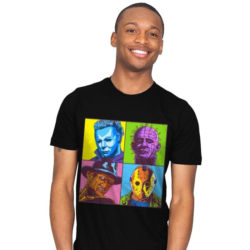 Pop Horrors - Mens T-Shirts RIPT Apparel Small / Black