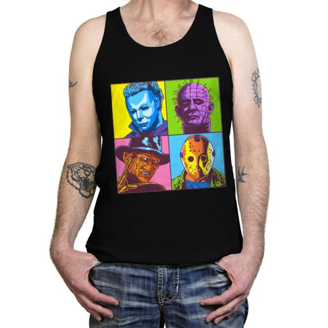 Pop Horrors - Tanktop Tanktop RIPT Apparel X-Small / Black
