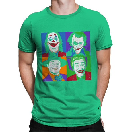 Pop Joke 2 - Best Seller - Mens Premium T-Shirts RIPT Apparel Small / Kelly Green